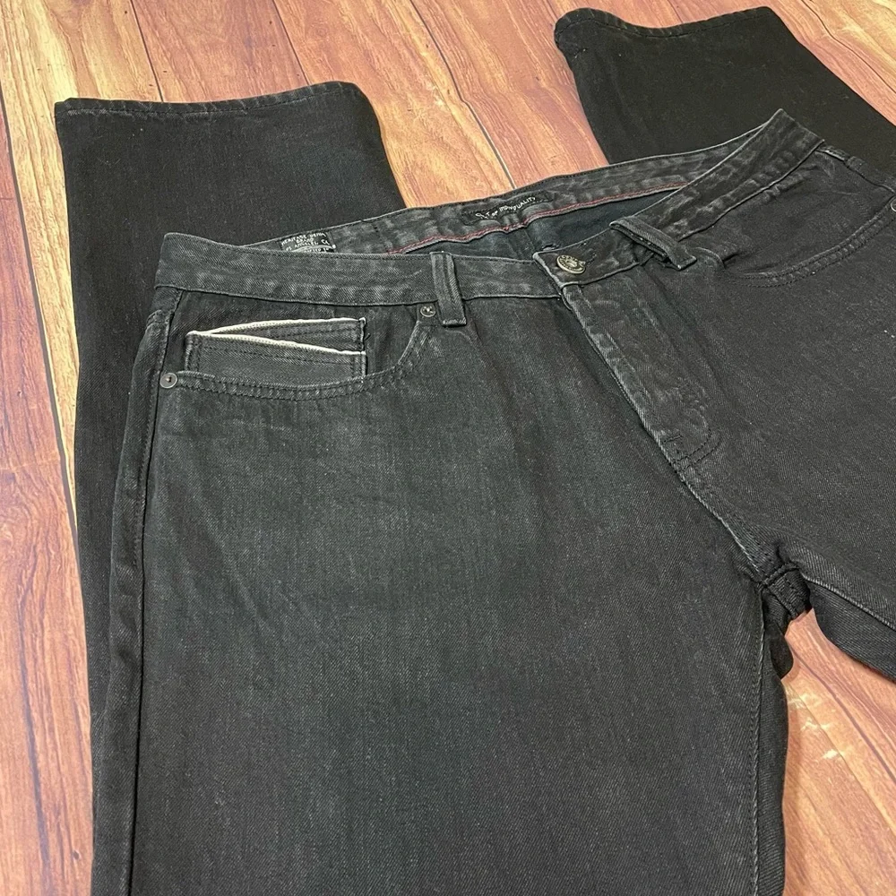 Men’s Cult of Individuality Black Rebel Straight Jeans